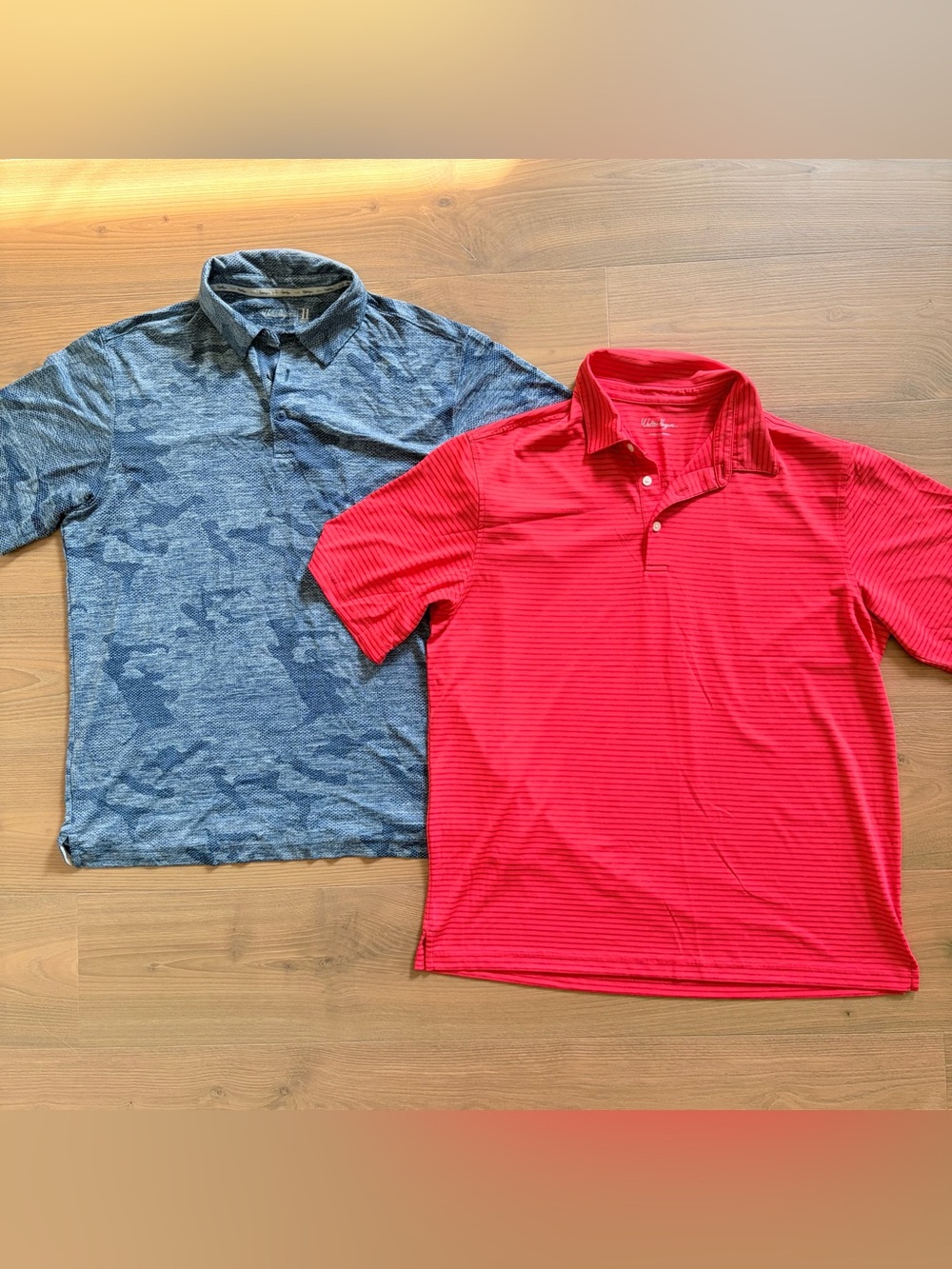 2 Polo Golf Shirts - Walter Hagen
